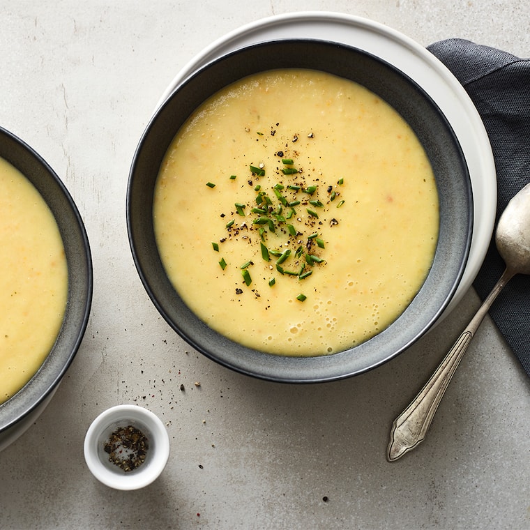 Kartoffelsuppe vegan