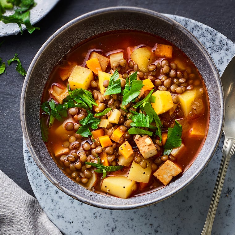 Linsensuppe vegan