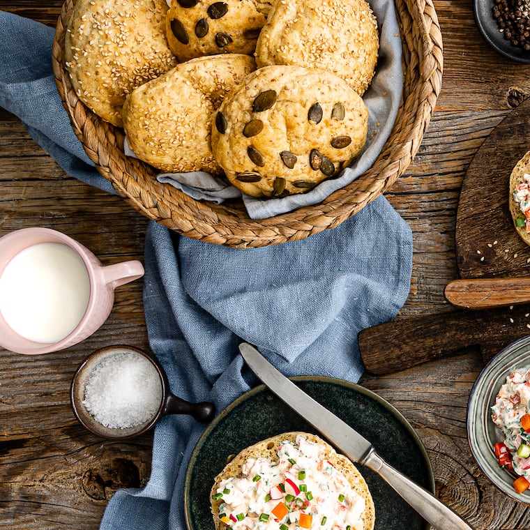 Low-Carb-Brötchen