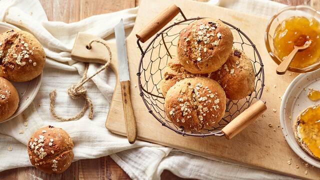 Müslibrötchen