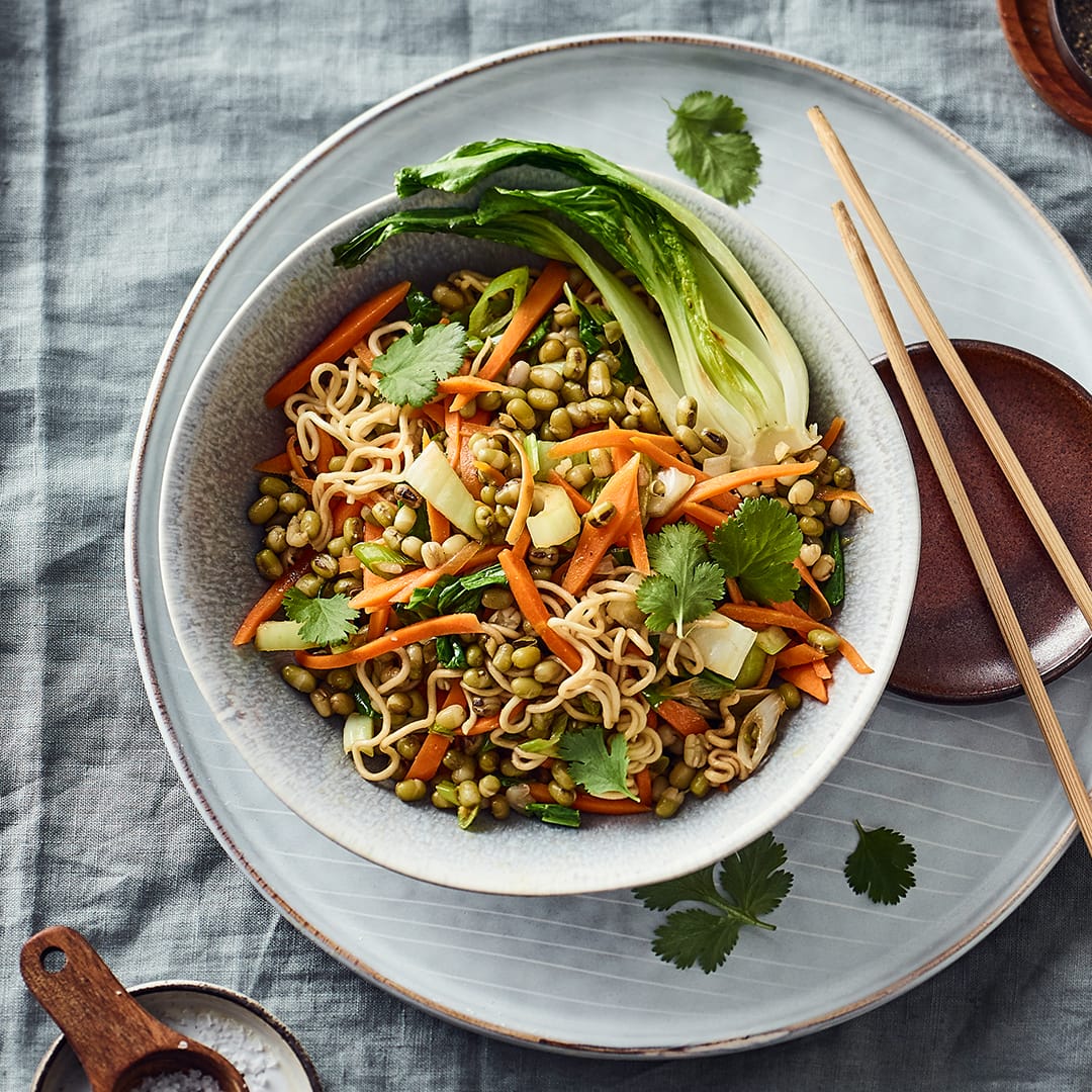 Veganer Rohkostsalat Mit Mungbohnen - Rezepte Suchen