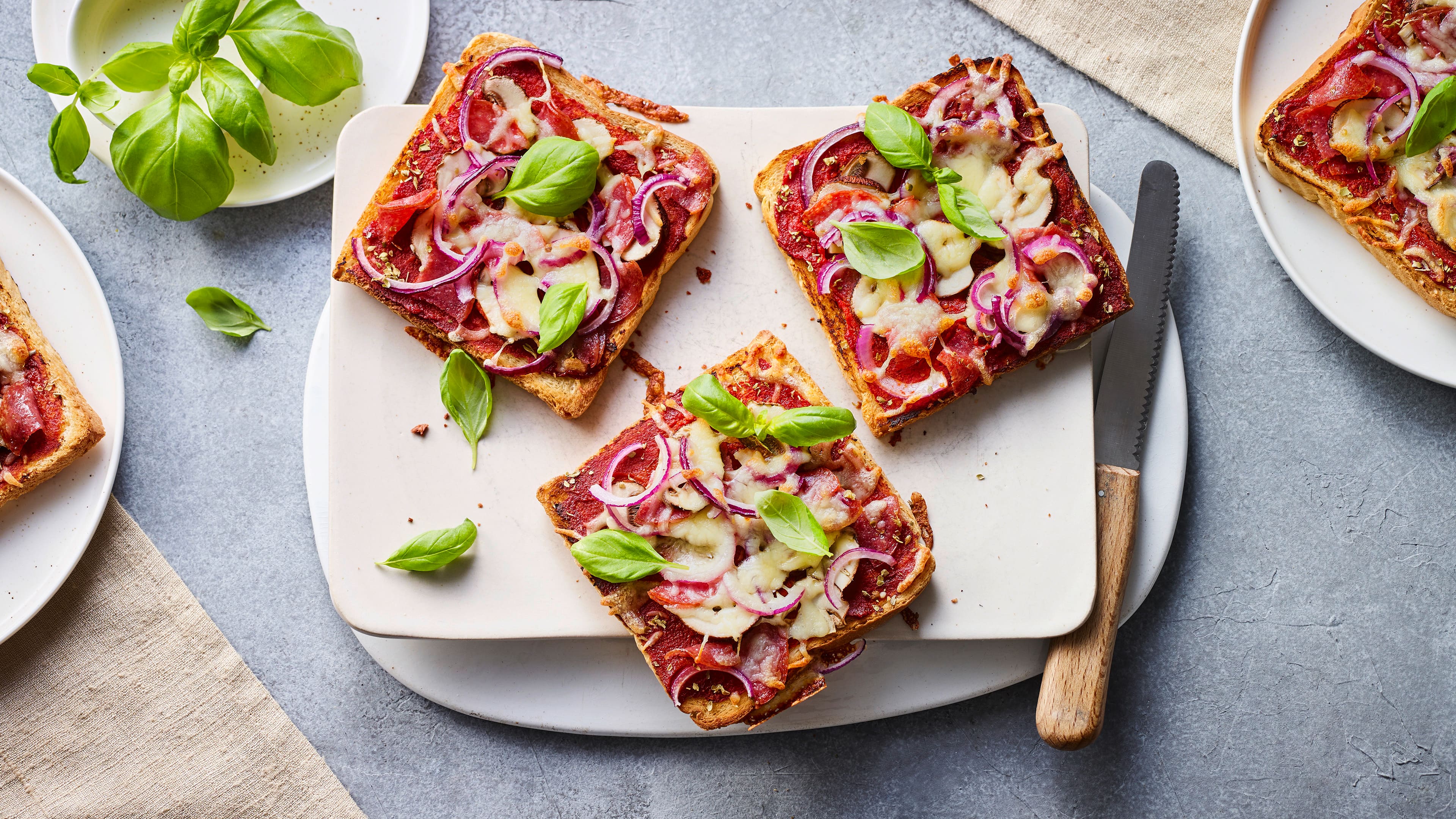 Pizza Toast - Rezept | EDEKA