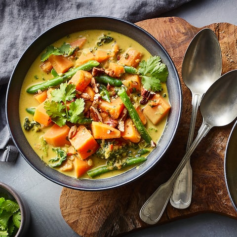 Süßkartoffel-Curry