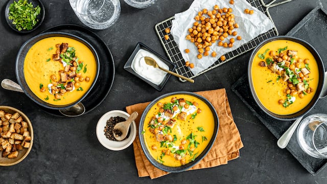 Süßkartoffelsuppe
