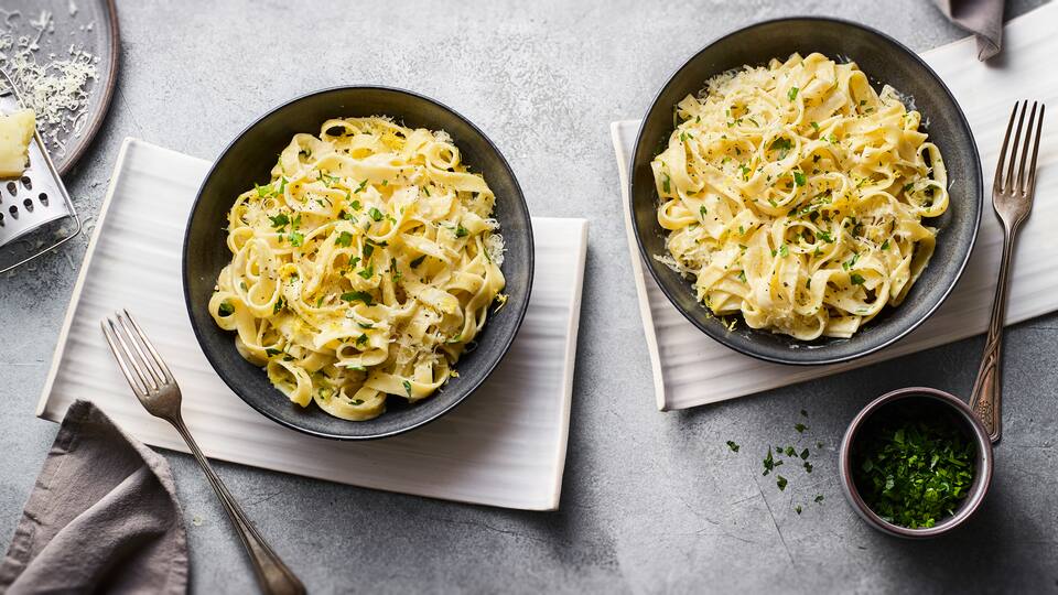 Taglioni al limone