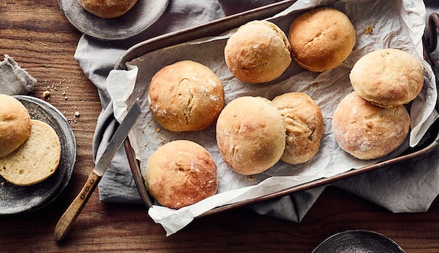 Vegane Brötchen