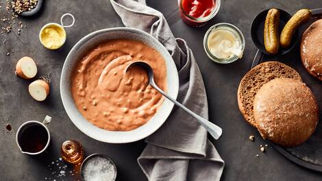 Vegane Burger Sauce