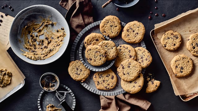 Vegane Chocolate Chip Cookies