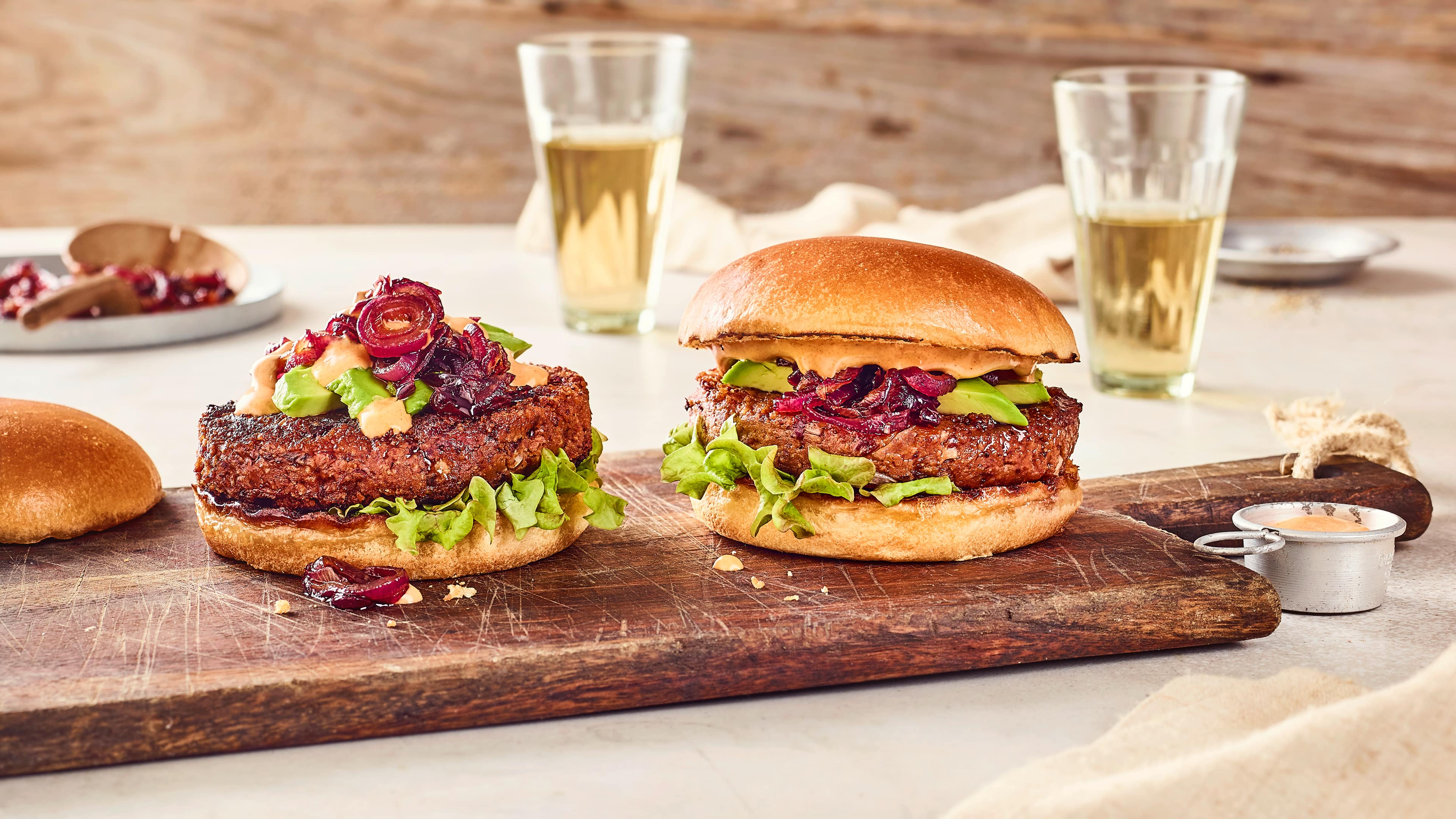 Veganer BohnenBurger Rezept EDEKA