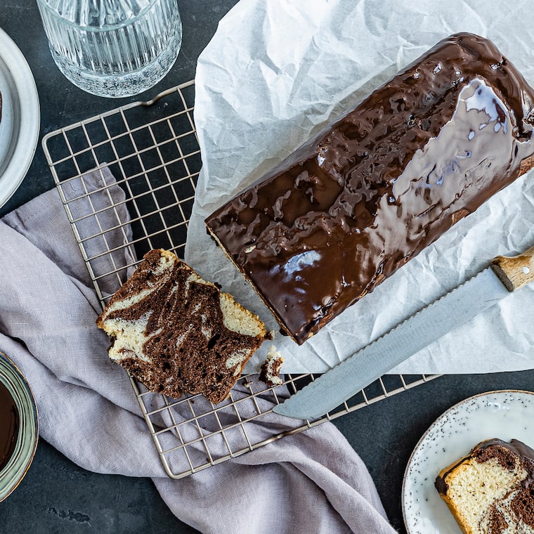 Veganer Marmorkuchen