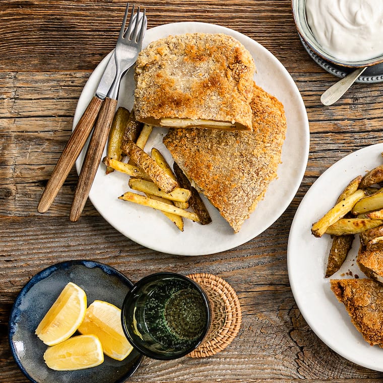 Veganes Cordon Bleu