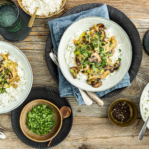 Veganes Geschnetzeltes