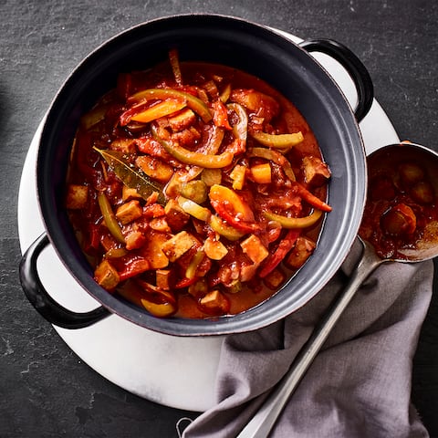 Veganes Gulasch