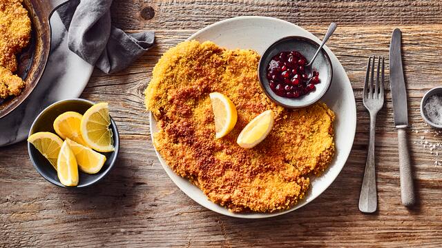 Veganes Sojaschnitzel