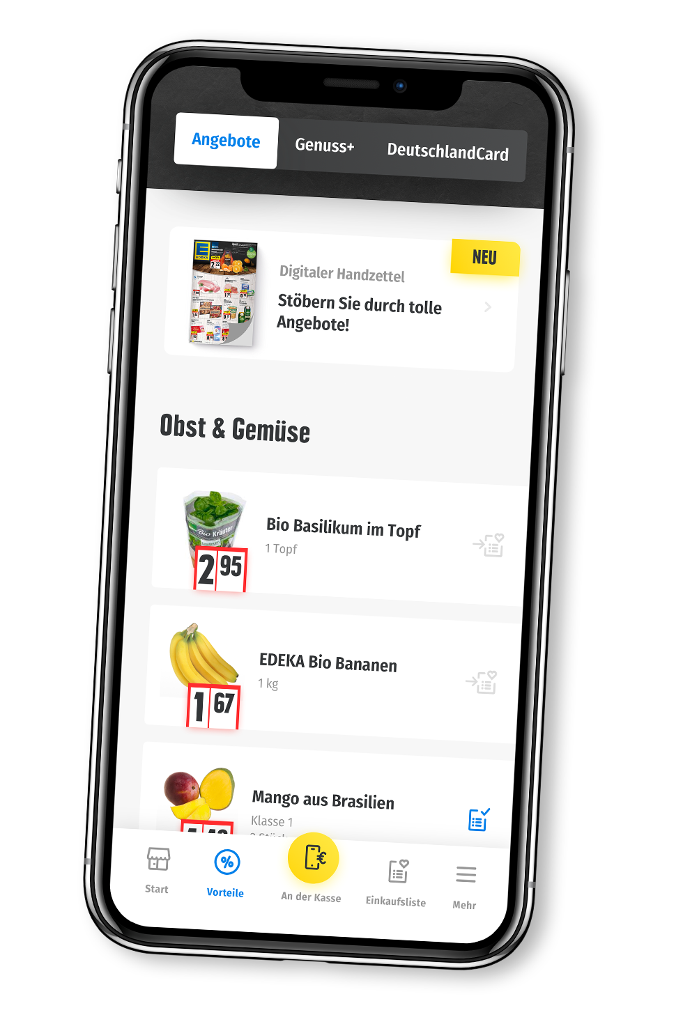 Wie installiere ich die EDEKA App auf dem Handy?