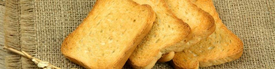 Zwieback wird zweimal gebacken, dadurch erhält es seine charakteristische Röstung.