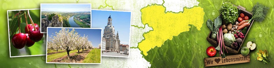 Frisch vor Ort: Obst und Gemüse aus Sachsen. Frisch vor Ort: Obst und Gemüse aus Sachsen.
