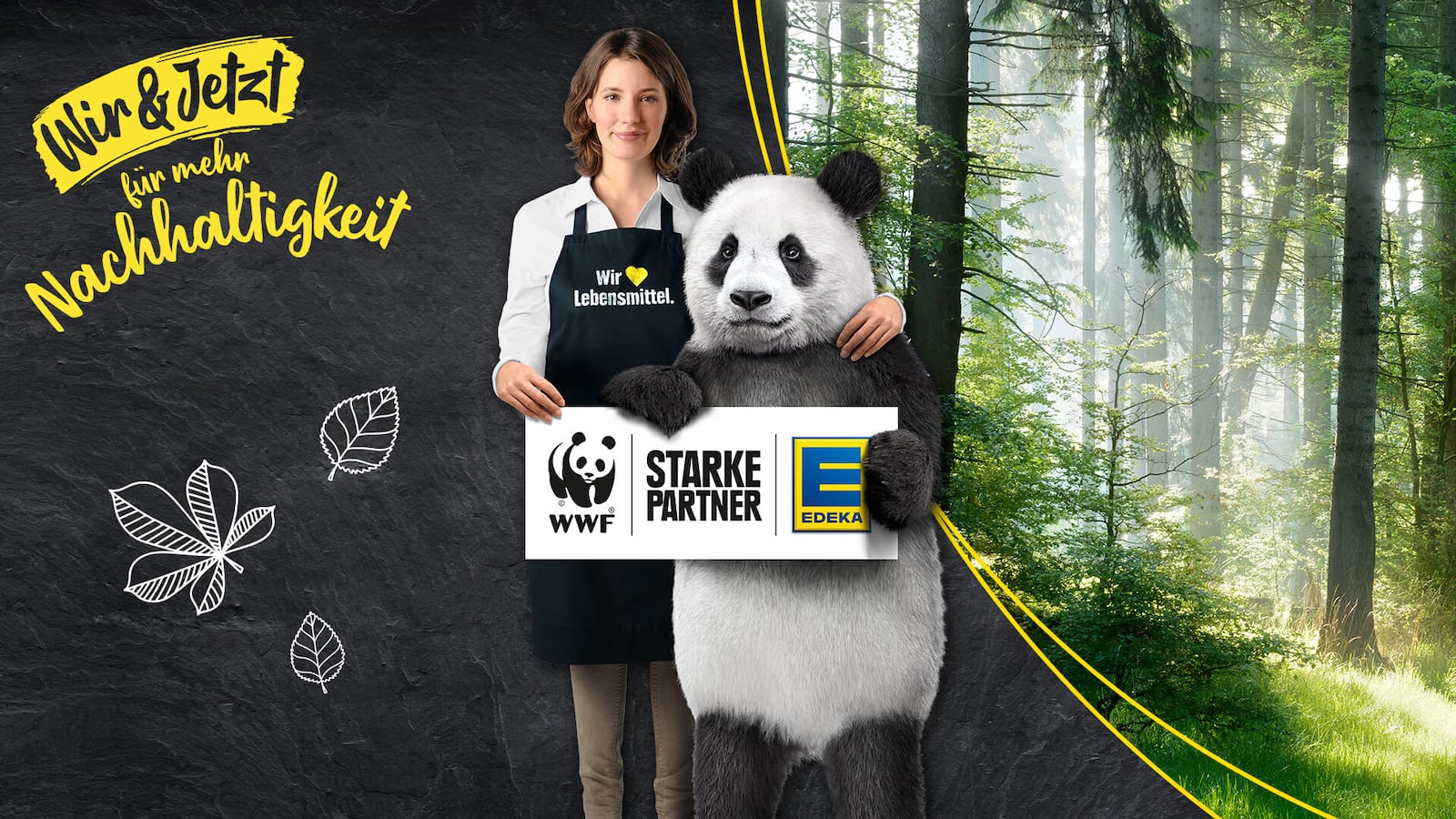 Nachhaltigeres Handeln mit EDEKA und WWF