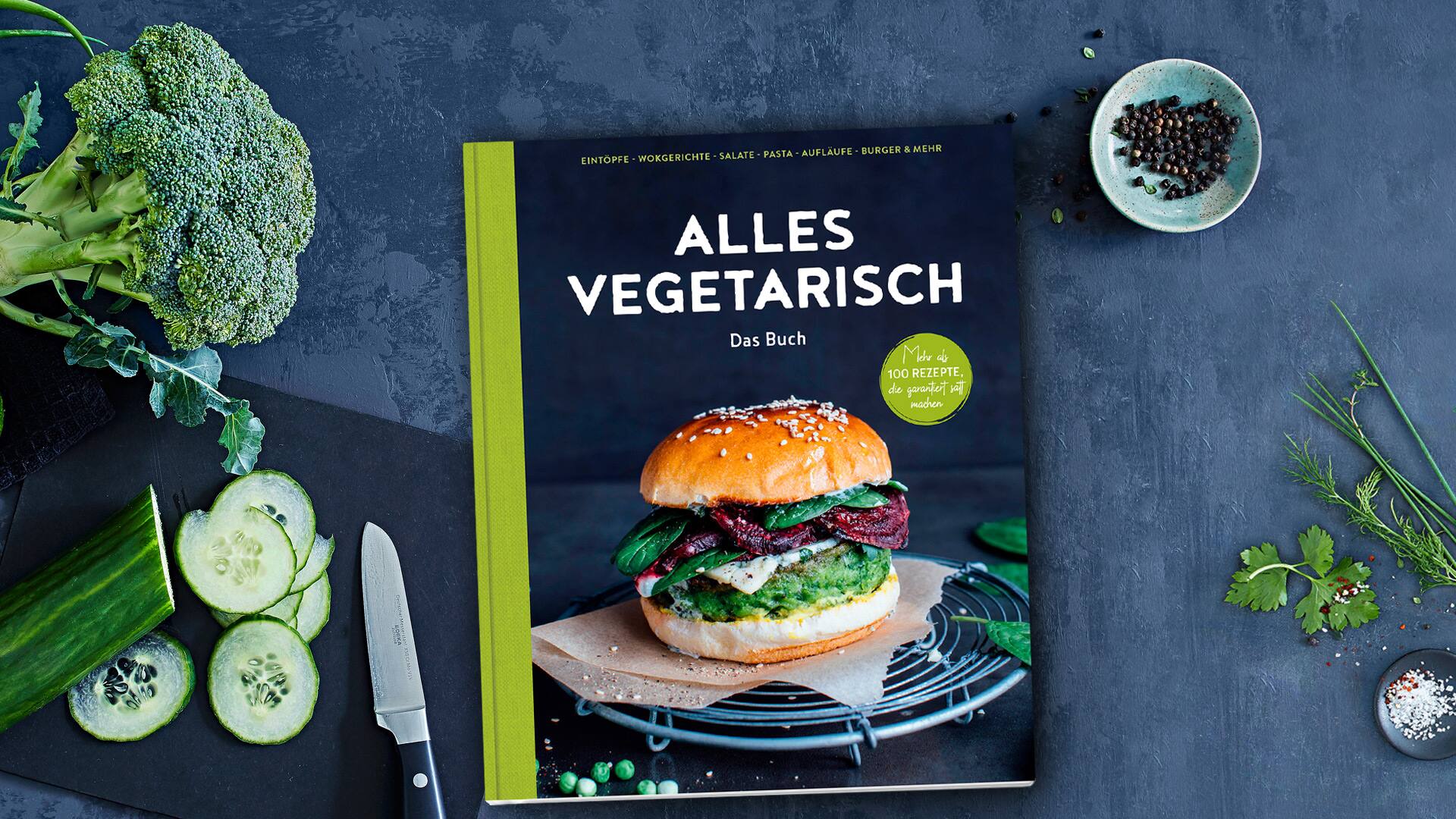 Alles vegetarisch - Das Buch | EDEKA