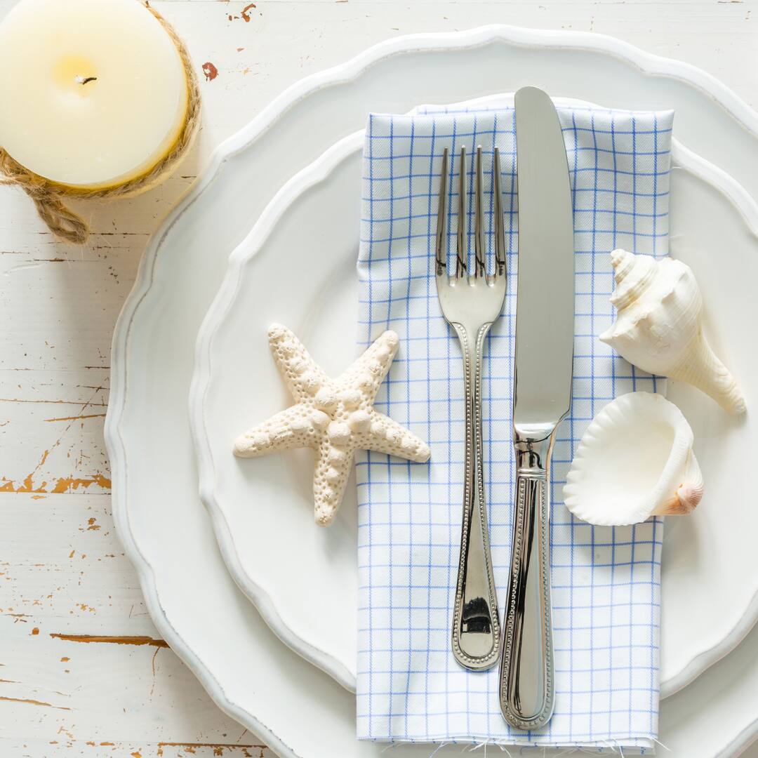 Tischdeko im Sommer Tafel für Grillen & Co. EDEKA