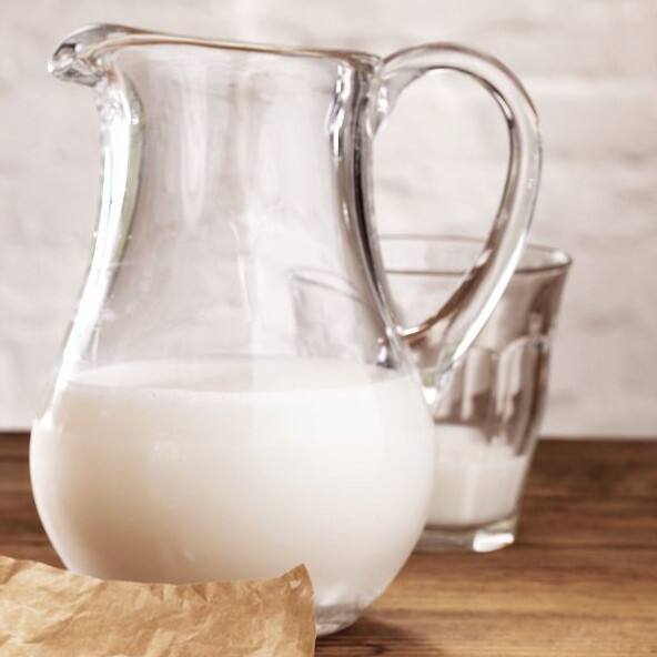 Milch im Krug