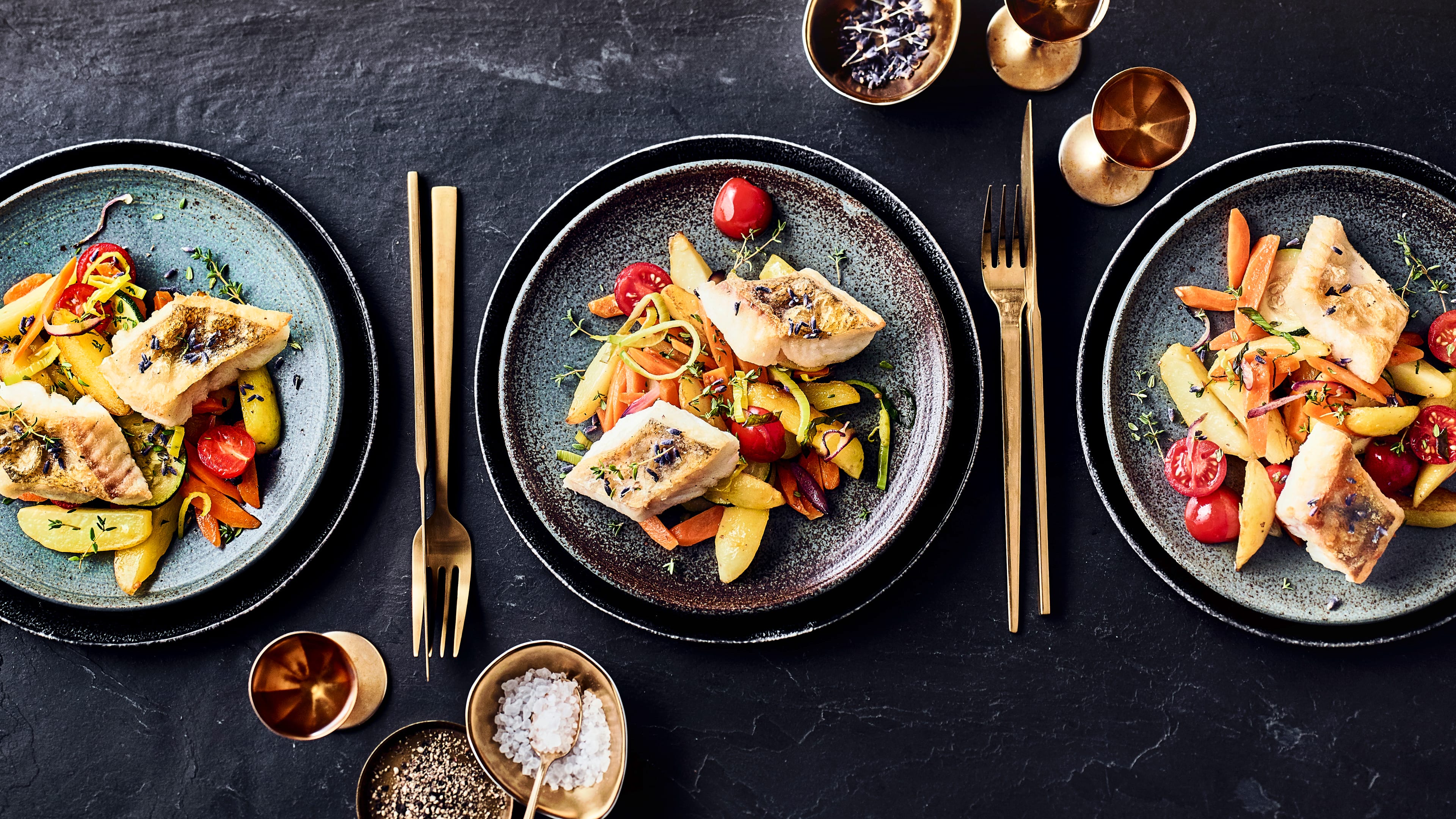 Zanderfilet gebraten