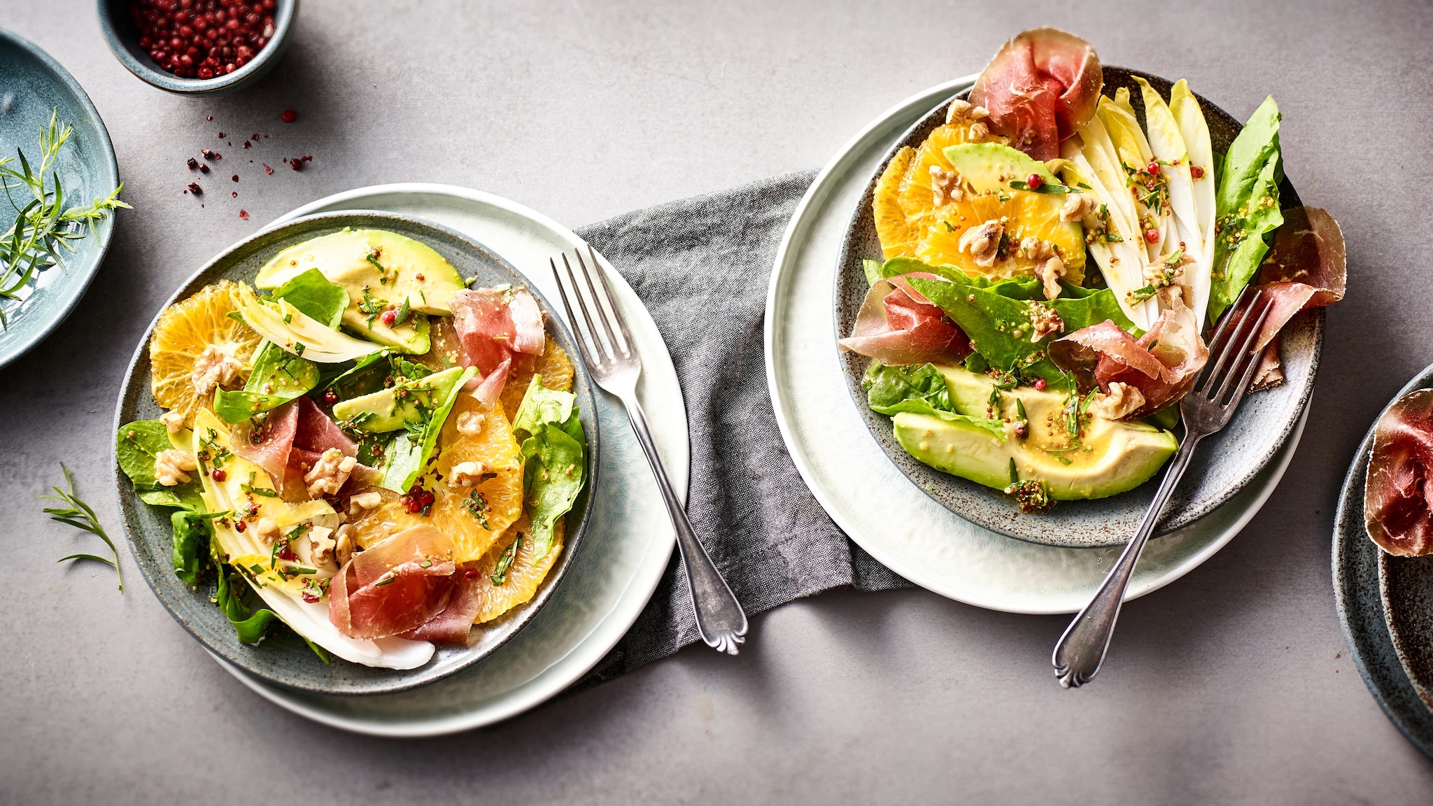 Avocado-Chicoree-Salat
