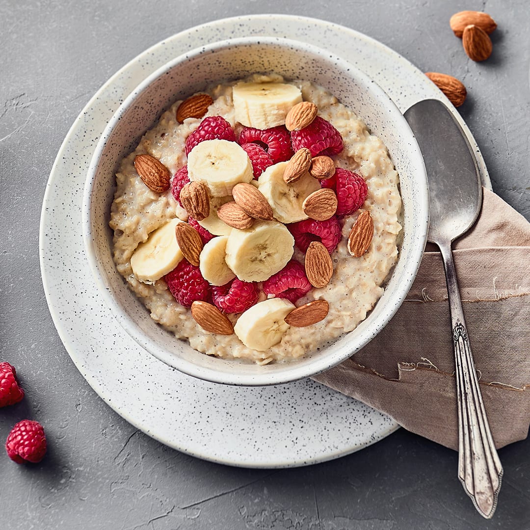 Porridge in der Mikrowelle 