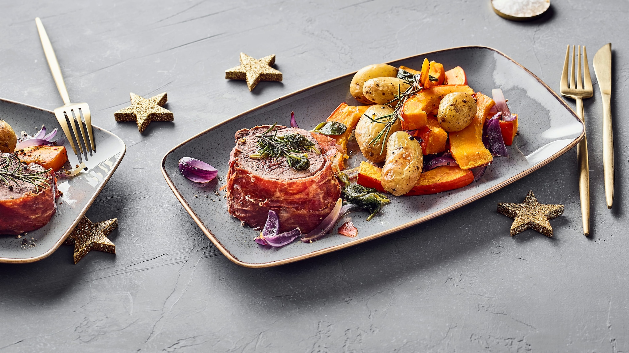 Rinderfilet im Speckmantel