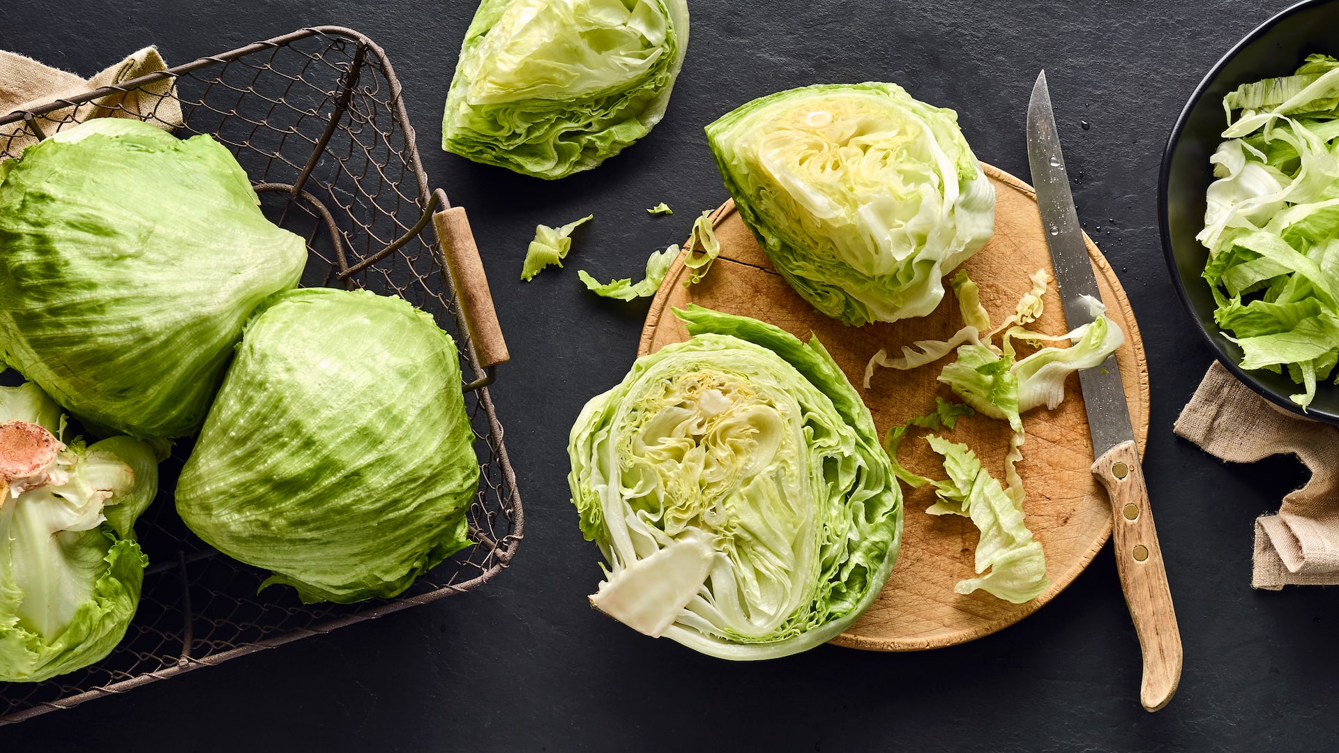 Eisbergsalat Saisonkalender