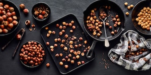 Haselnüsse schnell schälen