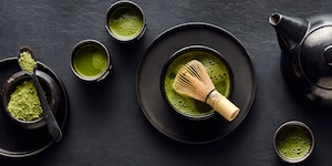 Matcha-Tee zubereiten