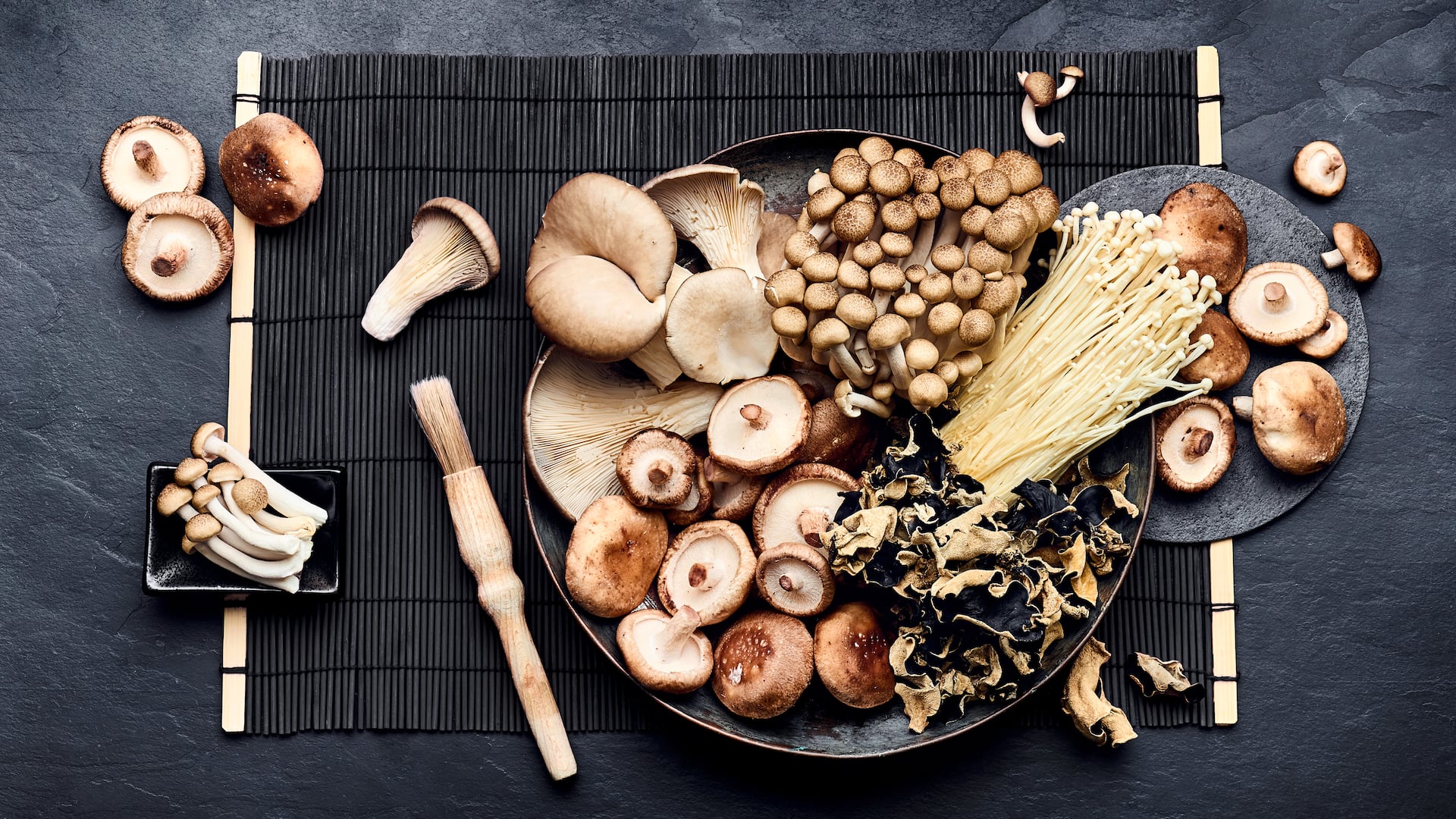 Pilzsorten der asiatischen Küche