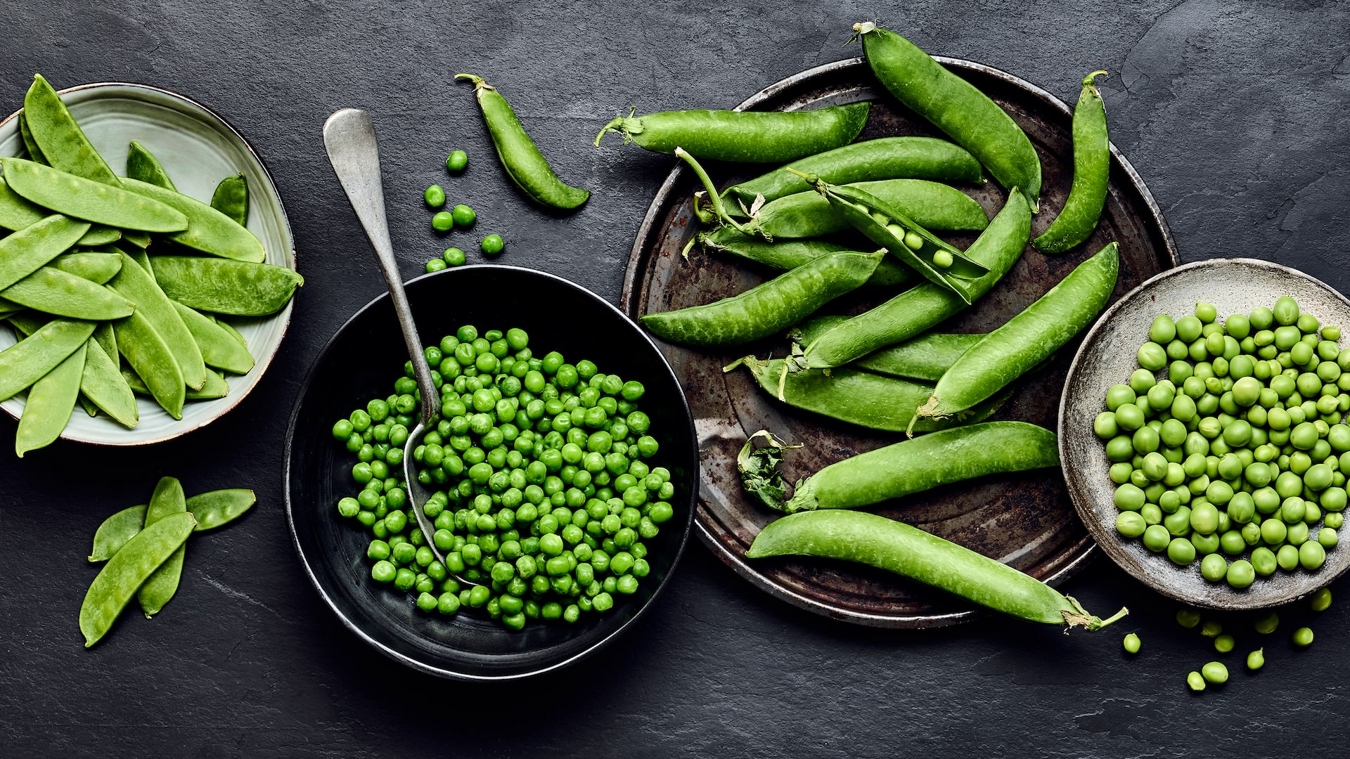 Unterschiede Erbsensorten