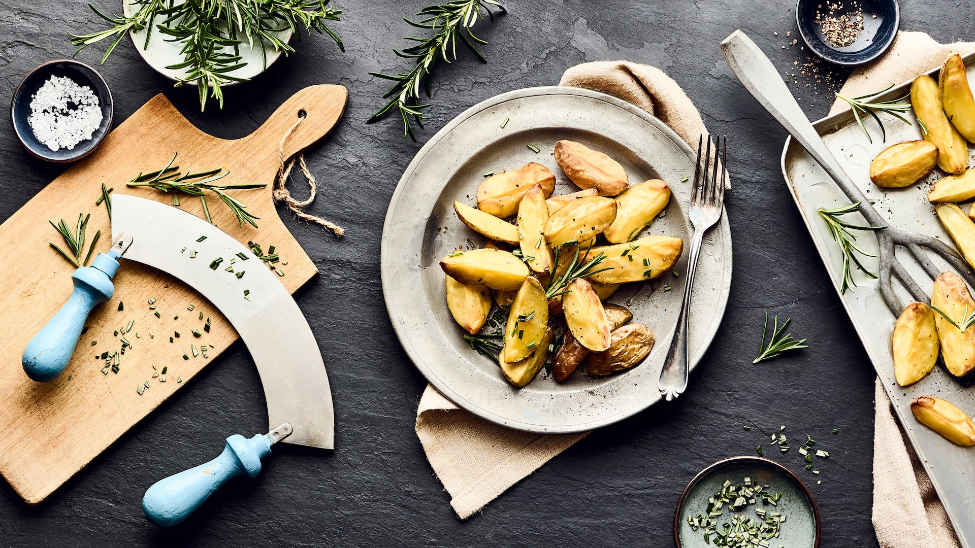 Würzen mit Rosmarin