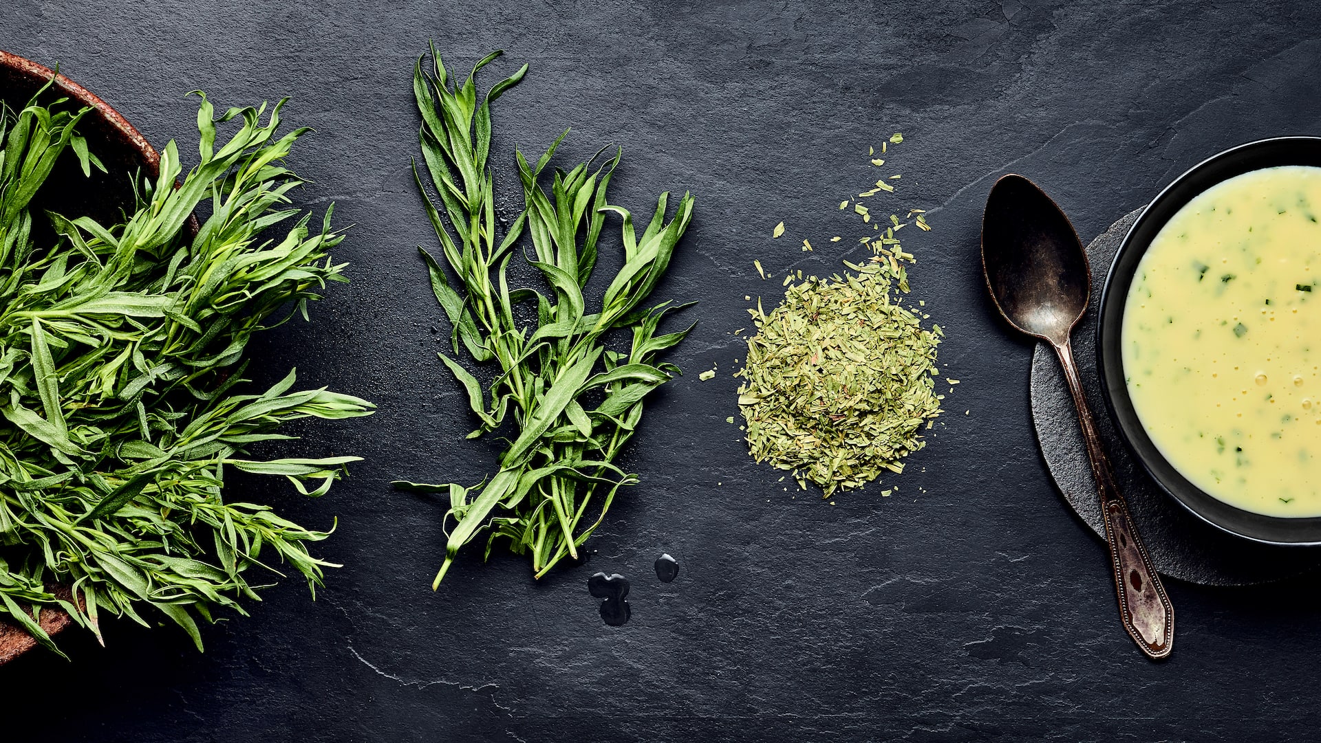 mit Estragon würzen