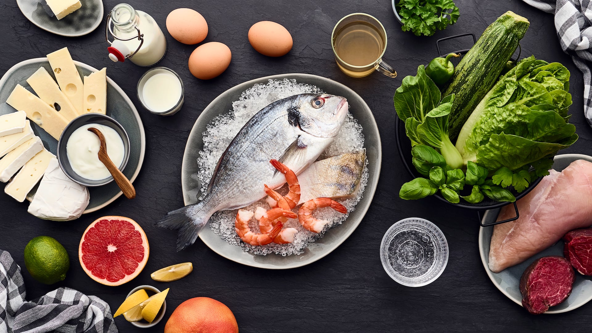 Lebensmittel ohne Kohlenhydrate