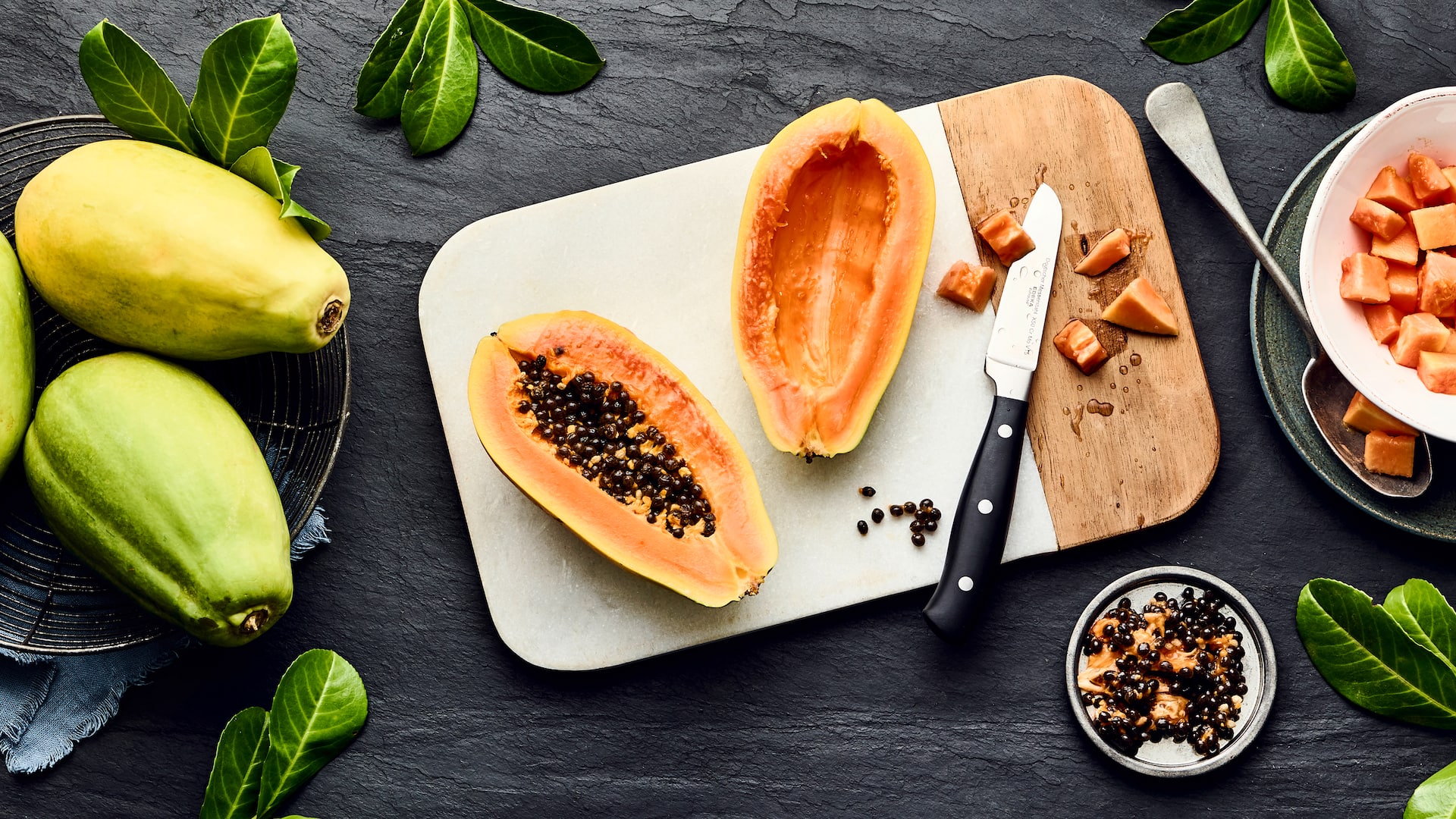 Papaya essen