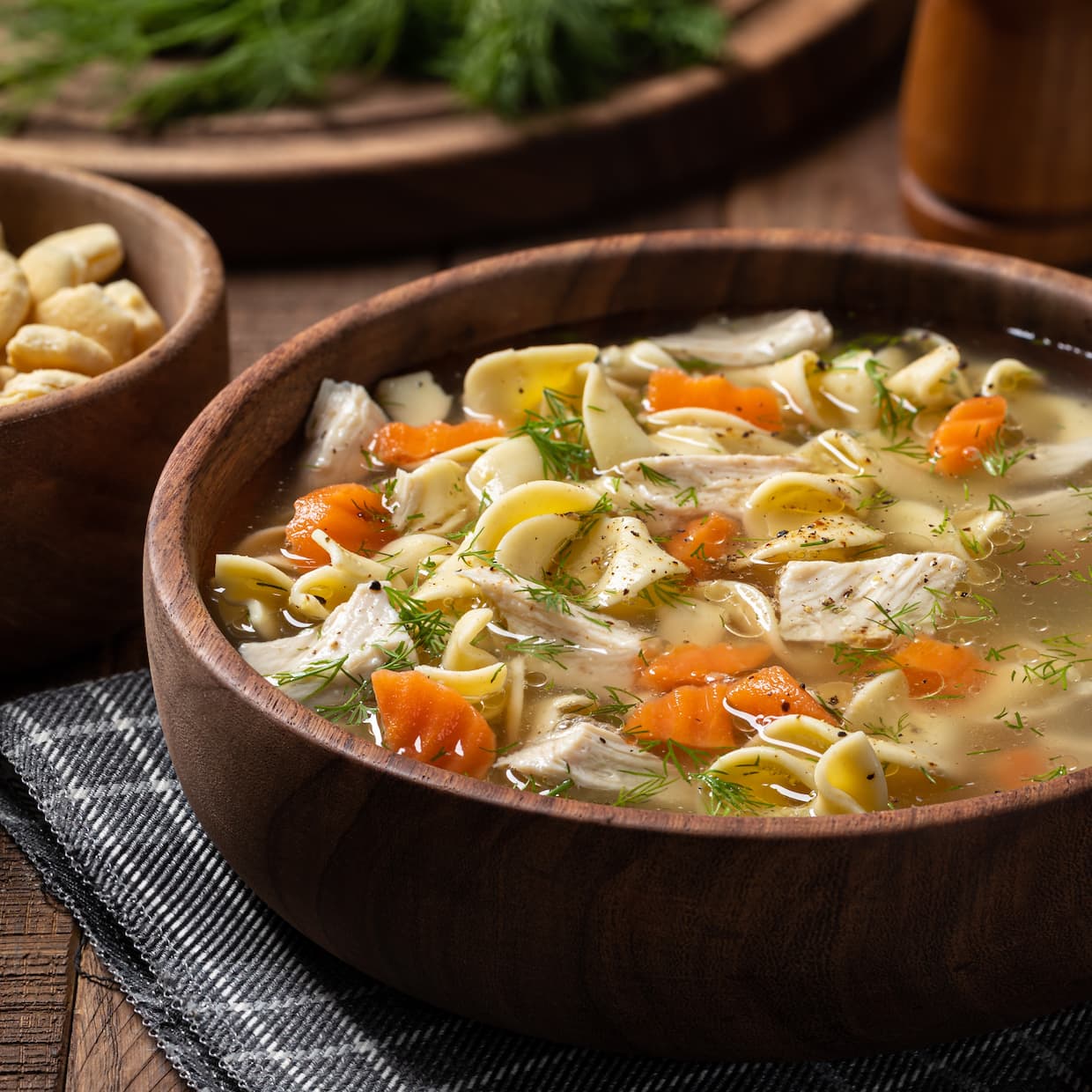 Hähnchen Suppe