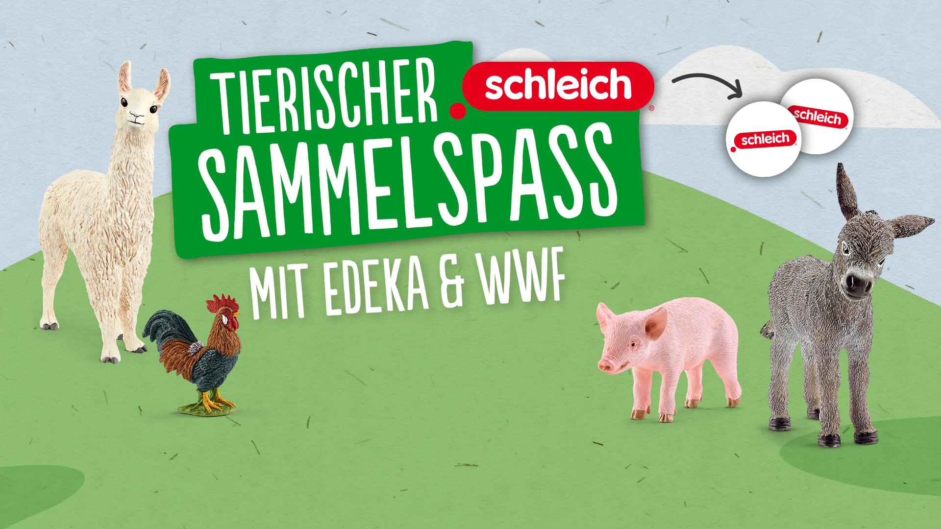 Edeka und Schleich starten Sammelaktion mit Tierfiguren – bis zu 53 % Ersparnis