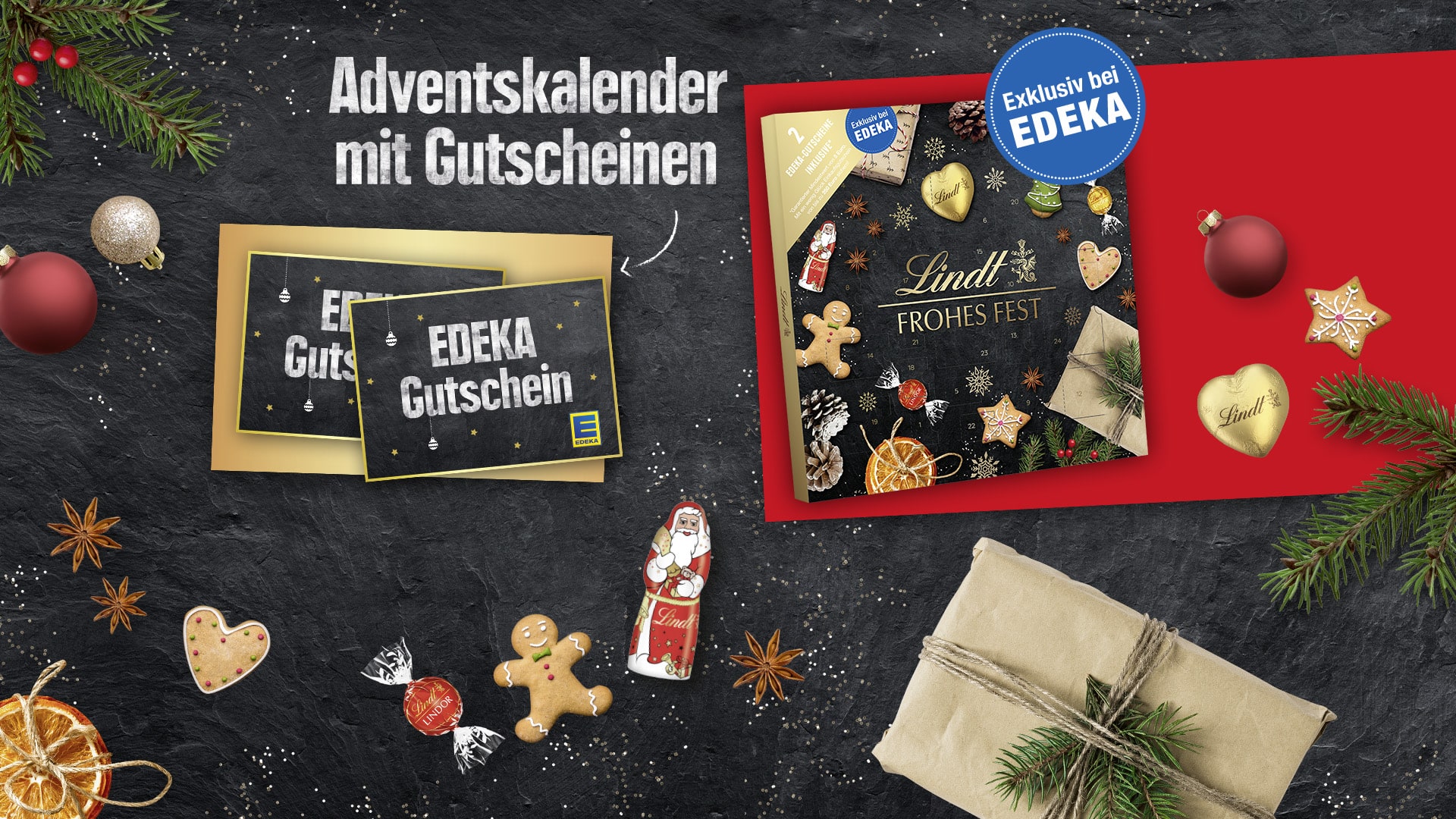 Lindt Adventskalender bei EDEKA