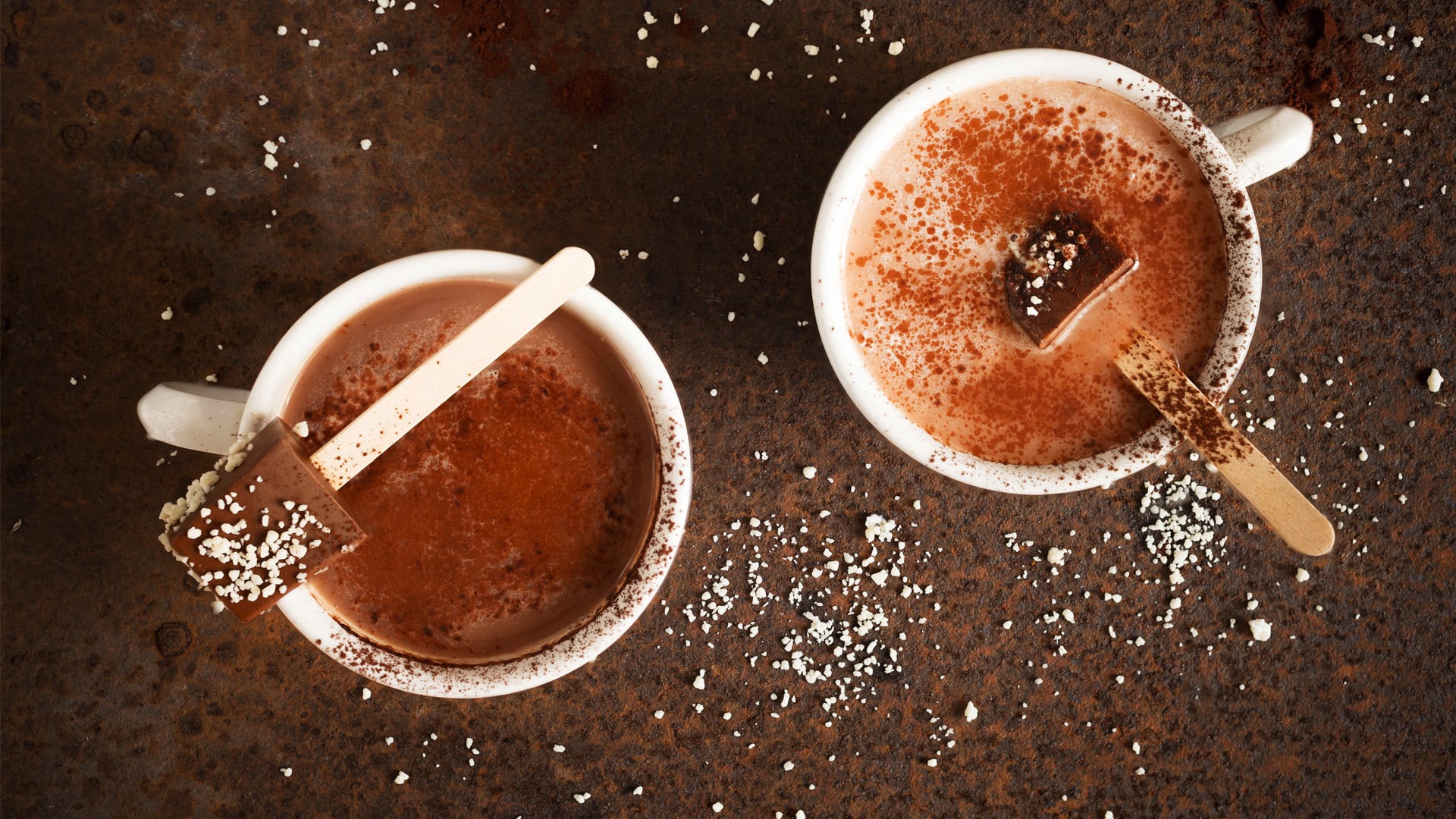 Trinkschokolade am Stiel selber machen | EDEKA Trinkschokolade am Stiel selber machen | EDEKA