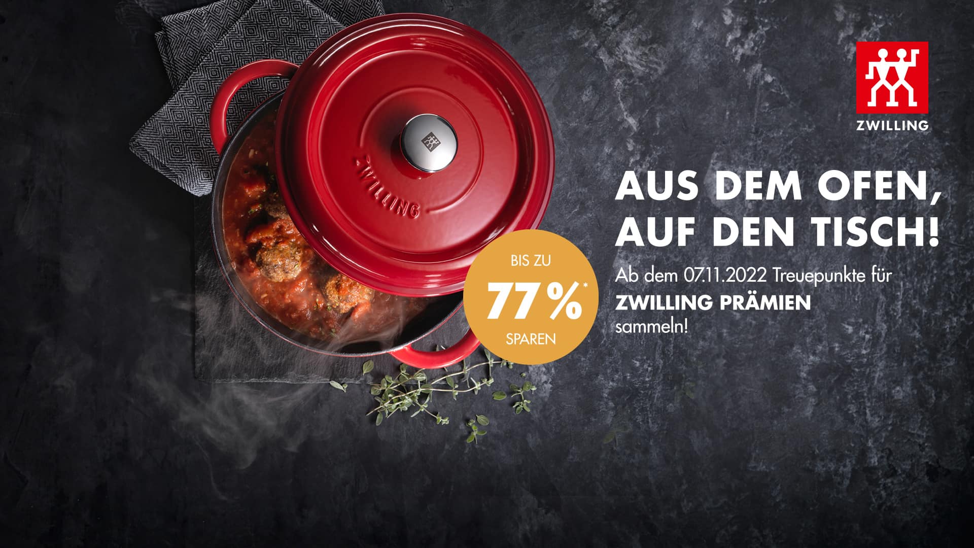 Ofen- und Kochgeschirr von Zwilling bei Edeka Nordbayern – bis zu 77 % günstiger