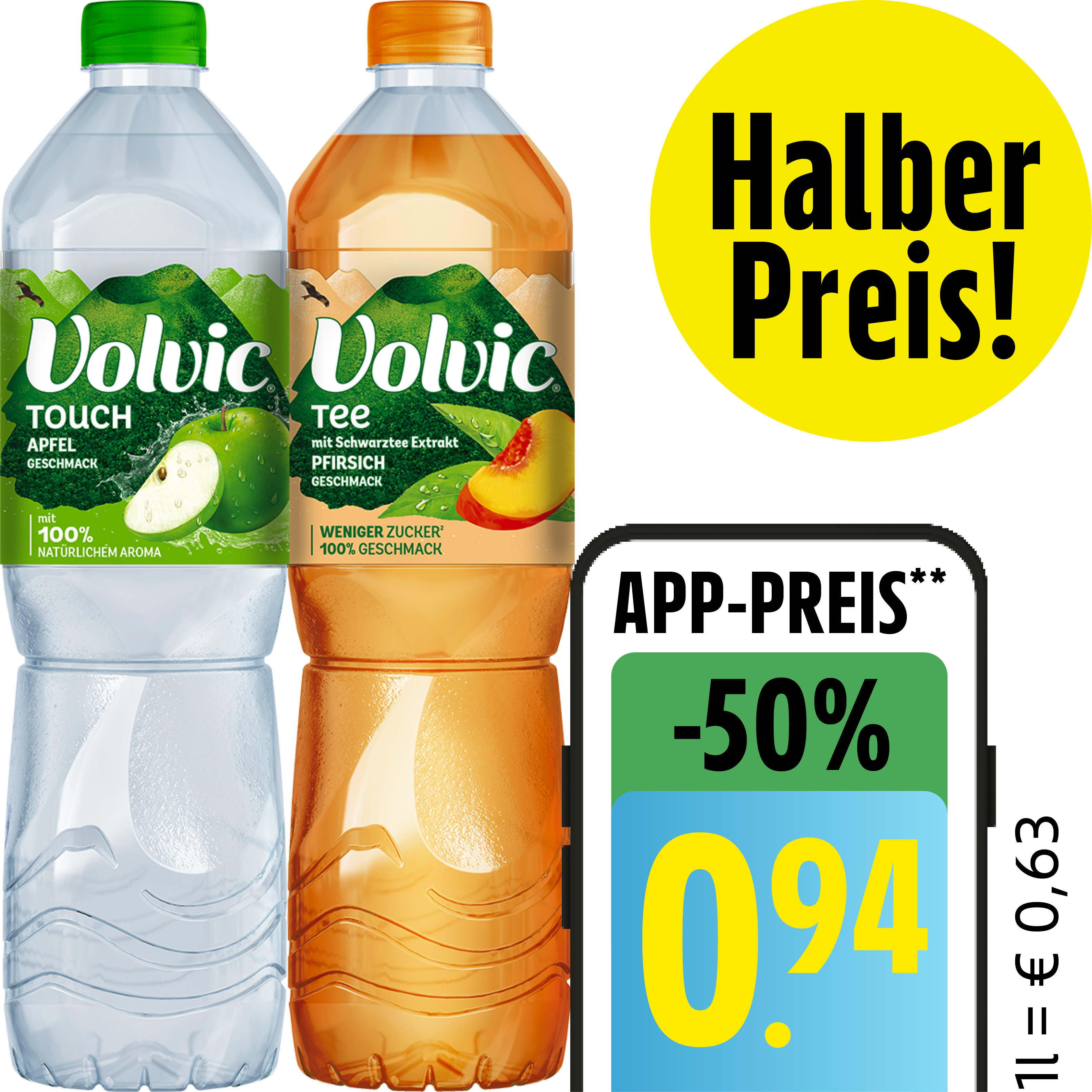 Volvic Touch oder Tee