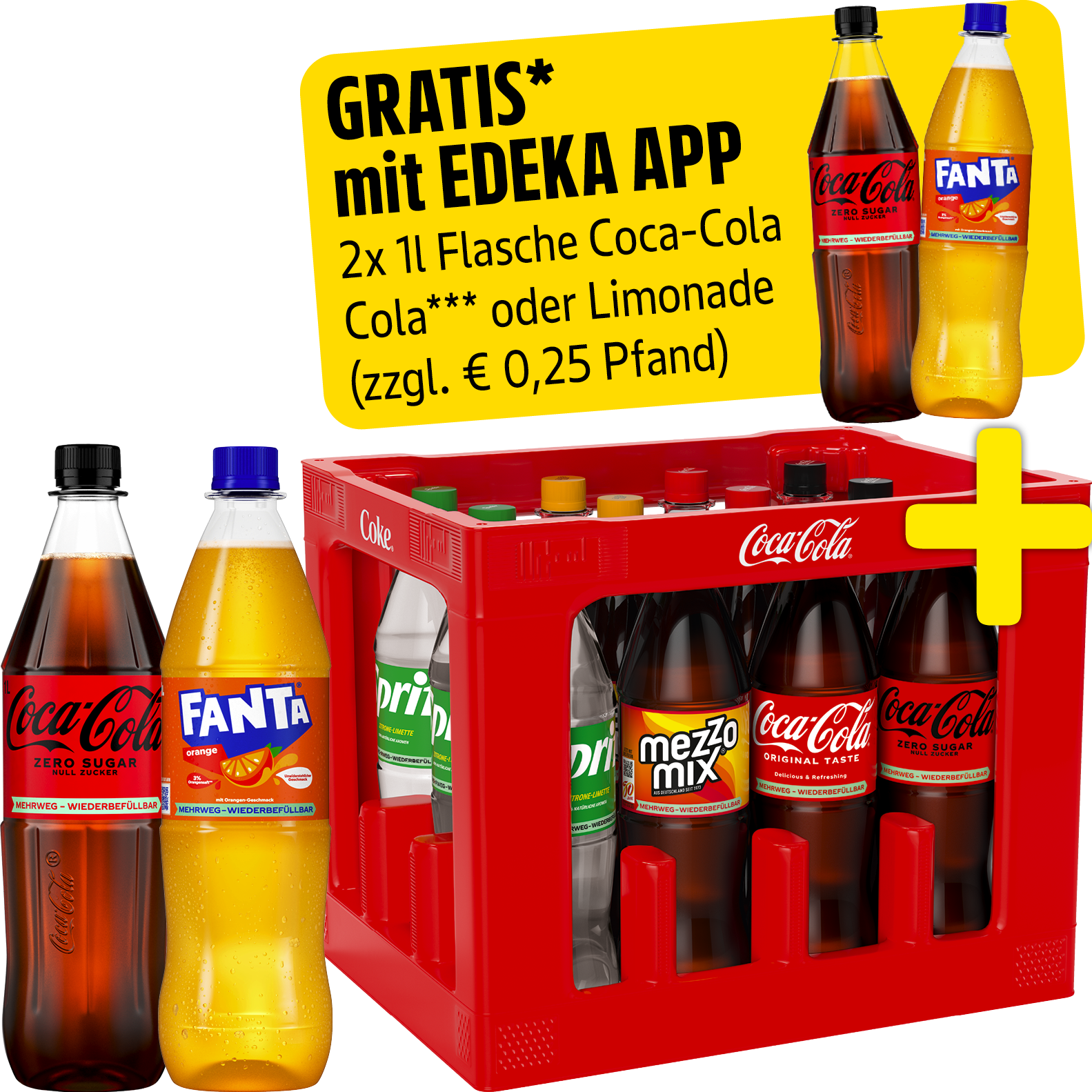 Coca-Cola Cola*** oder Limonade