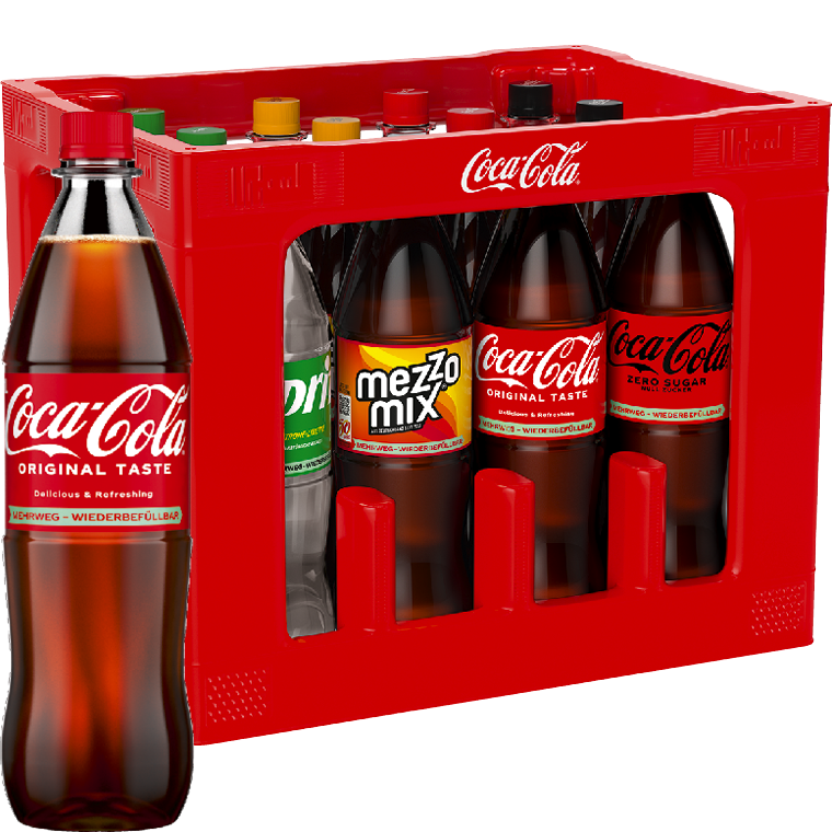 Coca-Cola Cola** oder Limonade