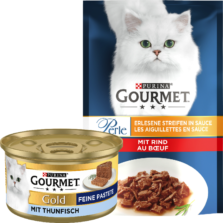 Nestlé Purina Gourmet Gold oder Perle