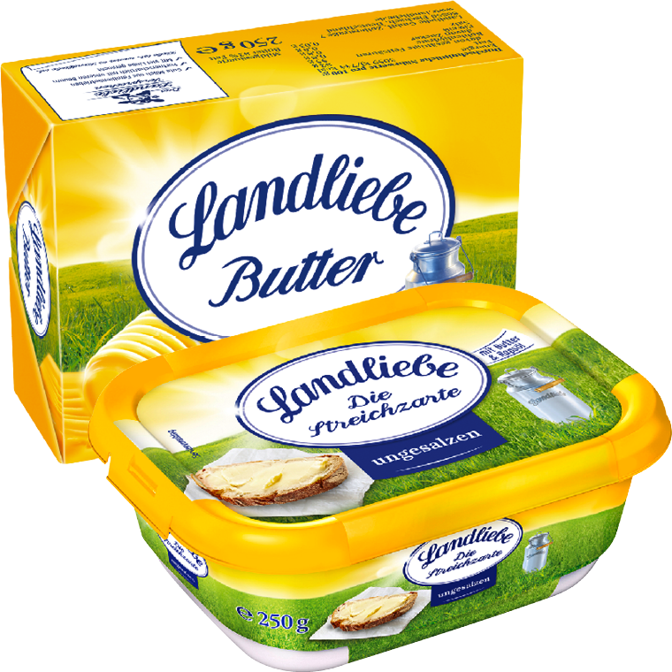 Landliebe Butter oder Die Streichzarte
