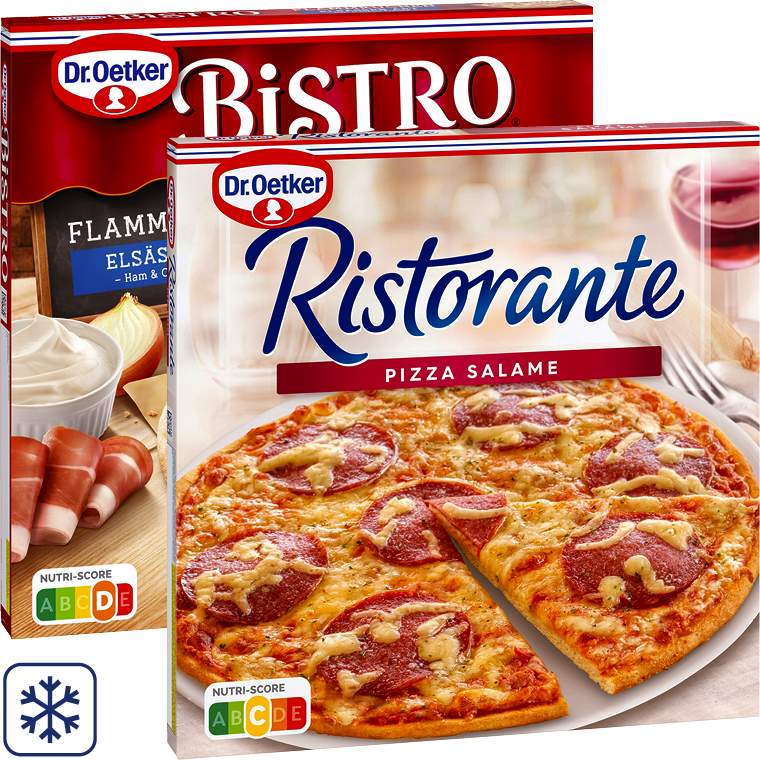 Dr. Oetker Ristorante Pizza, Piccola oder Bistro Flammkuchen