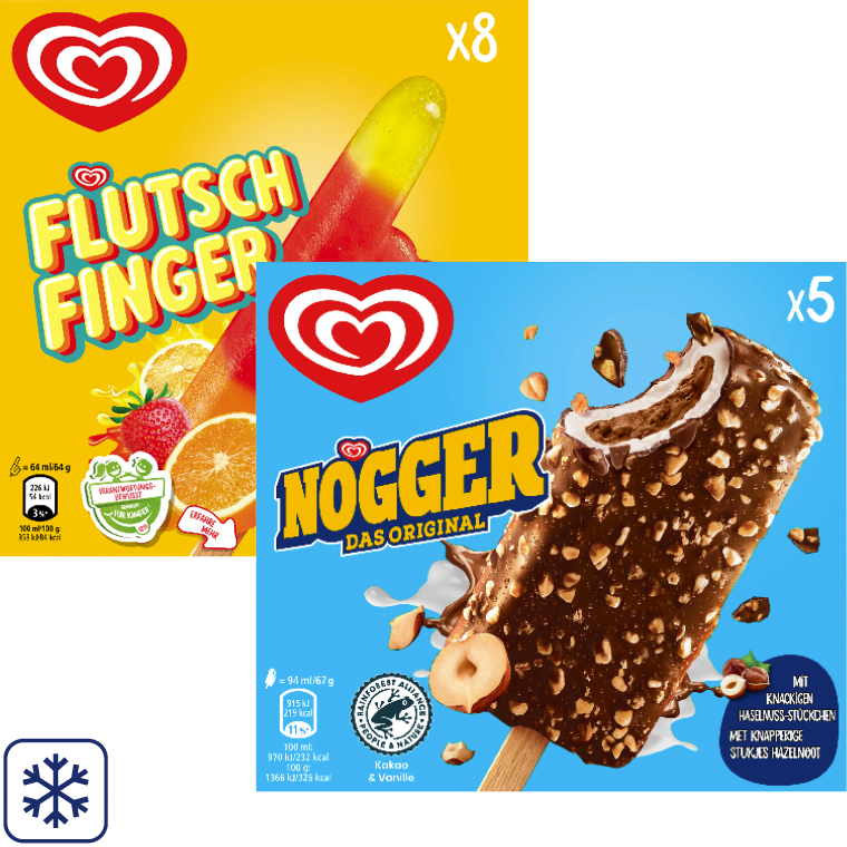 Langnese Eiscreme Multipackung